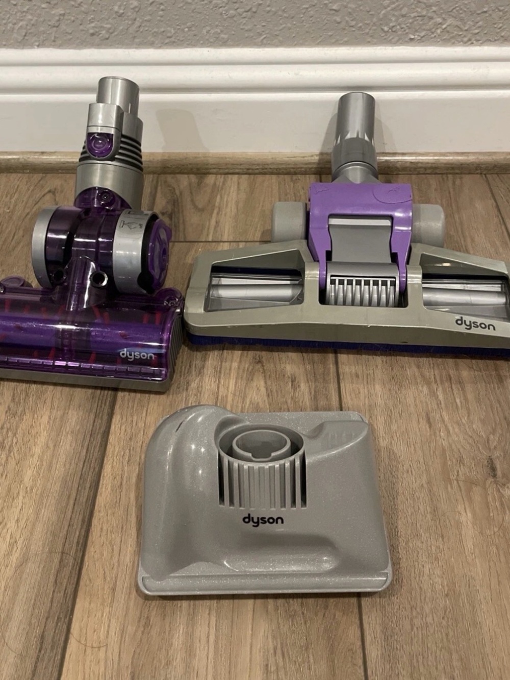 Dyson DC15 Animal Vacuum Bare Floor Attachments Mini Turbine Lot of 3